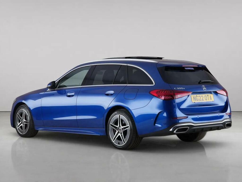 Mercedes-Benz C Class 2.0 C300e 25.4Kwh Amg Line Premium Plus G-tronic NG22OTA Blue #6