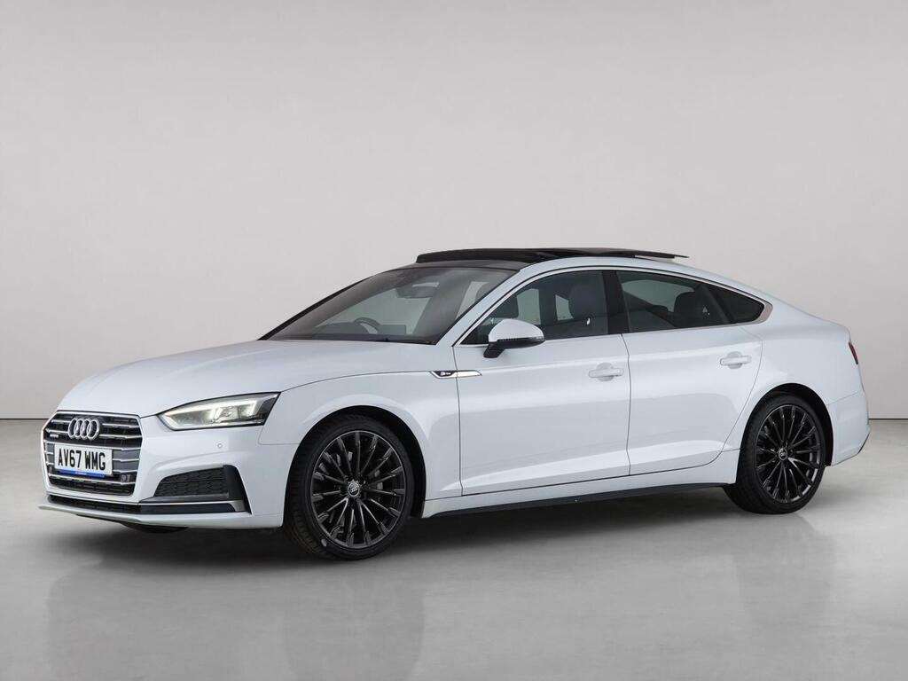 Audi A5 2.0 Tfsi S Line Sportback S Tronic Quattro Euro 6 White #2