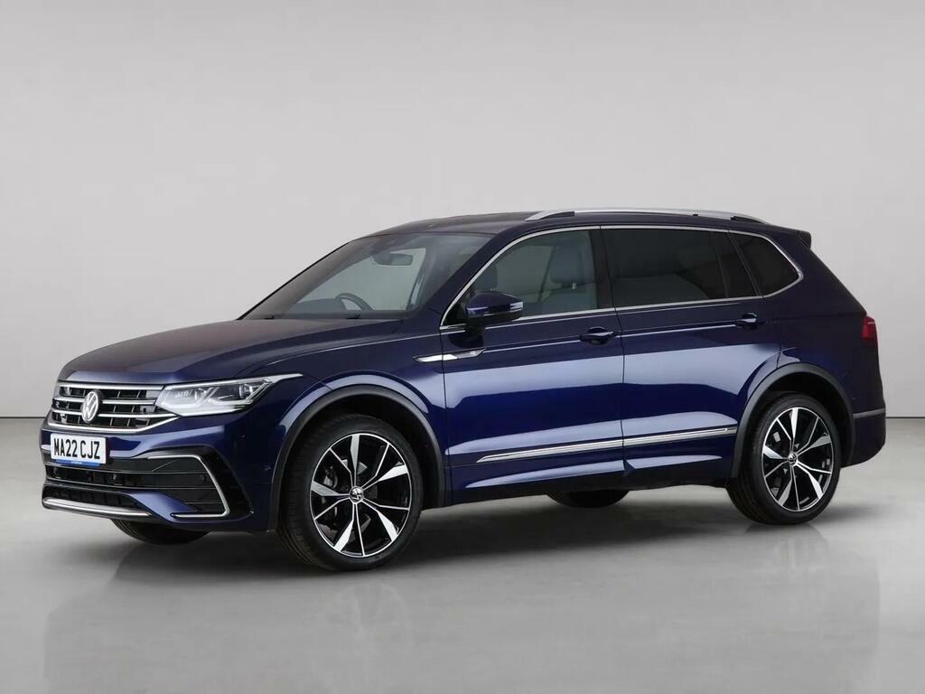 Volkswagen Tiguan Allspace 1.5 Tsi R-line Dsg Euro 6 Ss Blue #2
