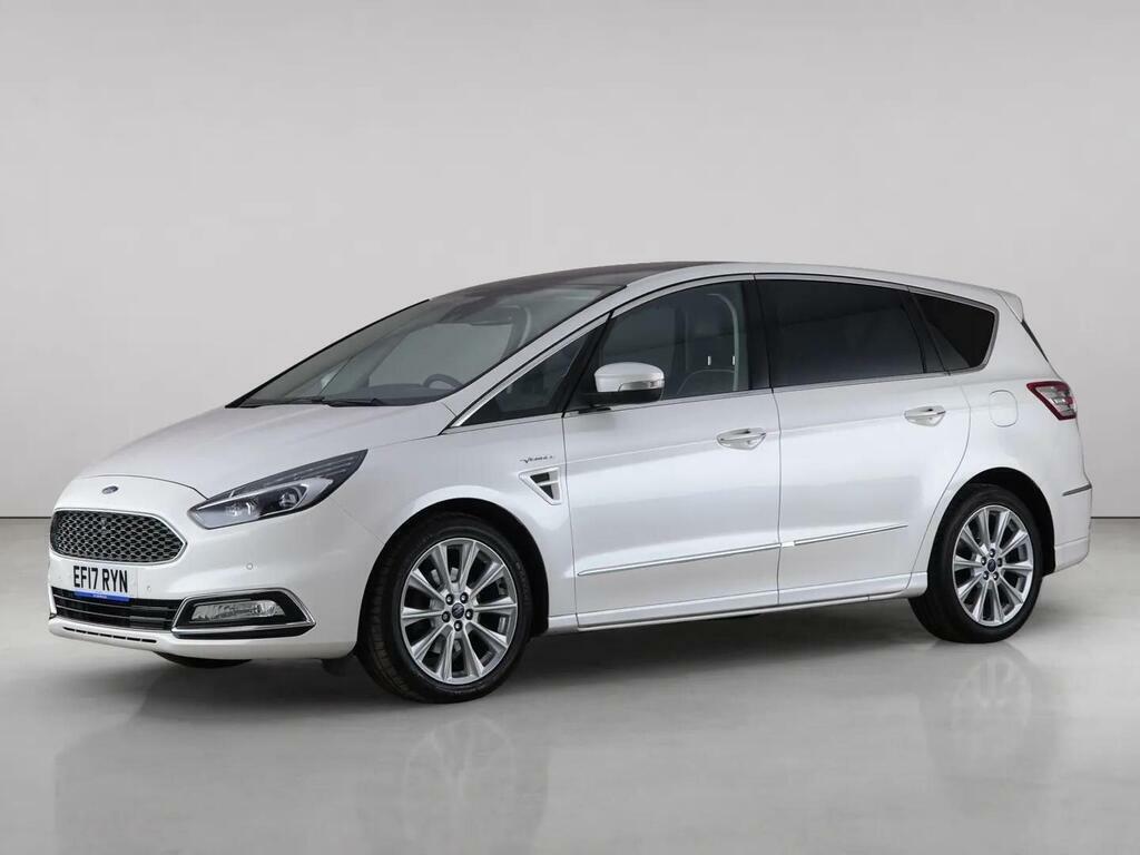Ford S-Max 2.0 Tdci Vignale Powershift Euro 6 Ss White #2