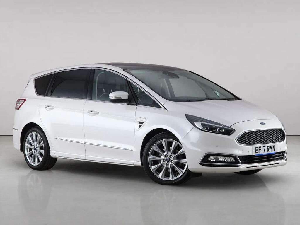 Ford S-Max 2.0 Tdci Vignale Powershift Euro 6 Ss White