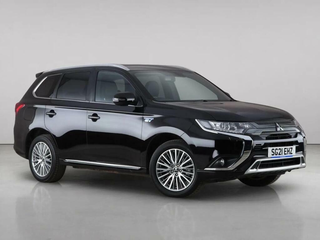 Mitsubishi Outlander 2.4H Twinmotor 13.8Kwh Dynamic Cvt 4Wd Euro 6 Ss SG21EHZ Black
