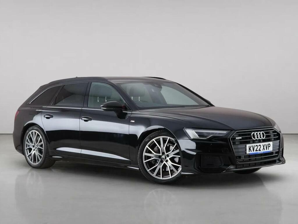 Audi A6 Avant 2.0 Tfsi 45 Black Edition S Tronic Quattro Euro 6 KV22XVP Black