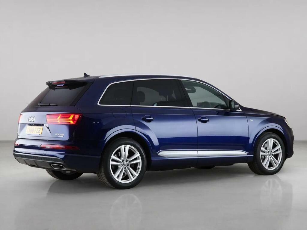 Audi Q7 3.0 Tdi V6 50 S Line Tiptronic Quattro Euro 6 Ss Blue #5