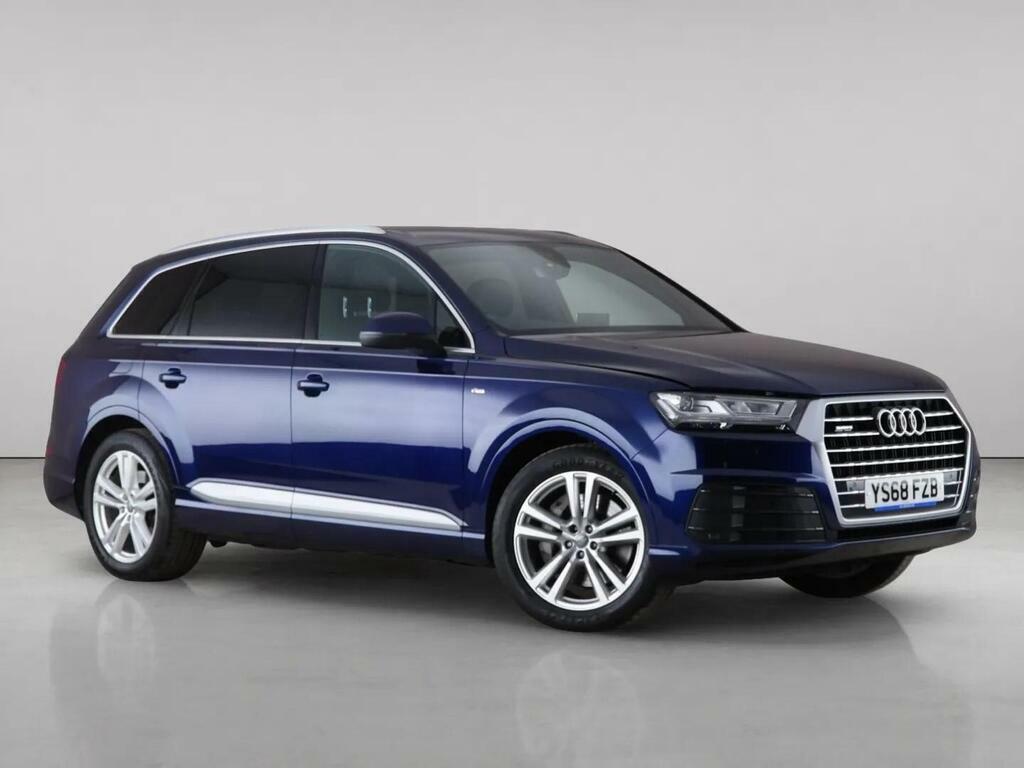 Audi Q7 3.0 Tdi V6 50 S Line Tiptronic Quattro Euro 6 Ss Blue