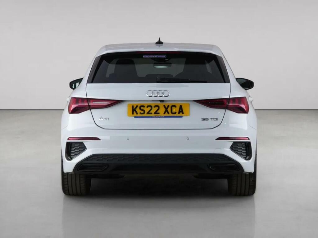Audi A3 1.5 Tfsi 35 S Line Sportback S Tronic Euro 6 Ss White #7