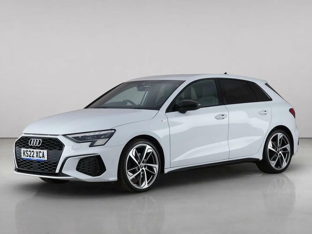 Audi A3 2.0 Tdi 35 Edition 1 Sportback S Tronic Euro 6 S White #2