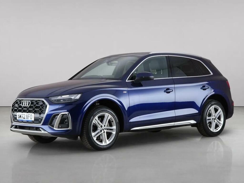 Audi Q5 2.0 Tfsi 45 S Line S Tronic Quattro Euro 6 Ss 5 Blue #2