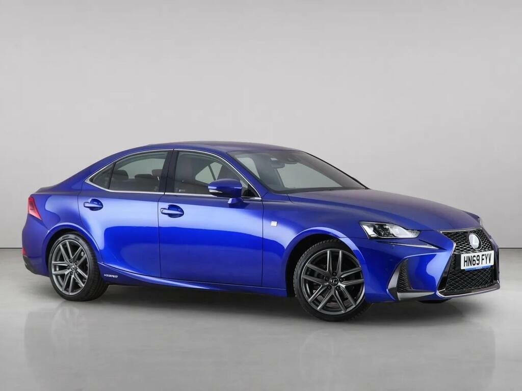 Lexus IS 2.5 300H F Sport E-cvt Euro 6 Ss Blue