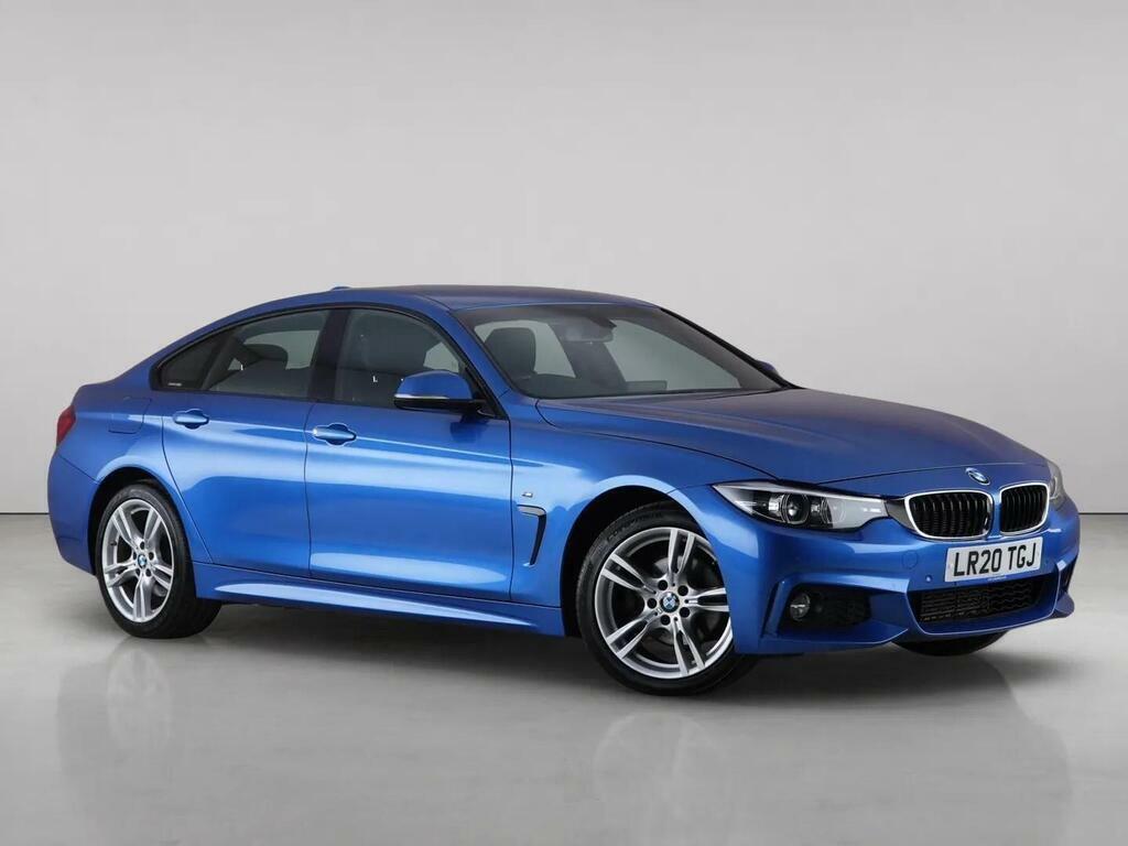 BMW 4 Series Gran Coupe 2.0 420D M Sport Xdrive Euro 6 Ss Blue