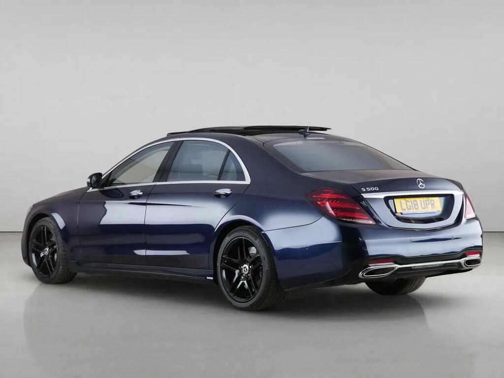 Mercedes-Benz S Class 3.0 S500l Mhev Amg Line G-tronic Euro 6 Ss Blue #6
