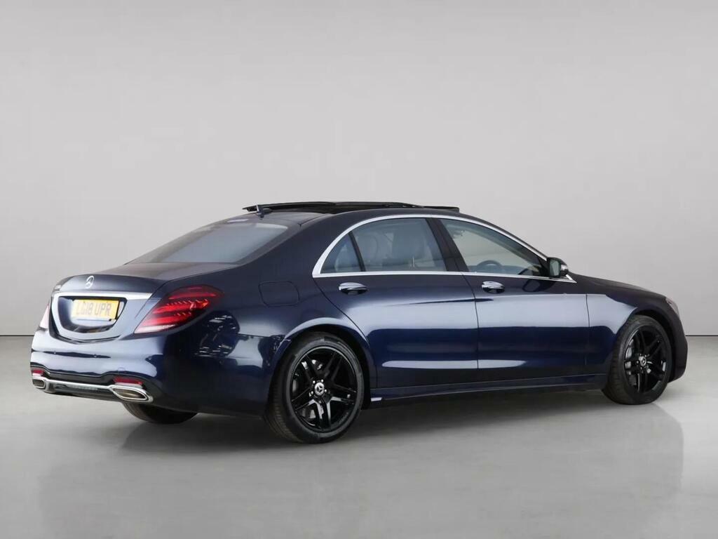 Mercedes-Benz S Class 3.0 S500l Mhev Amg Line G-tronic Euro 6 Ss Blue #4