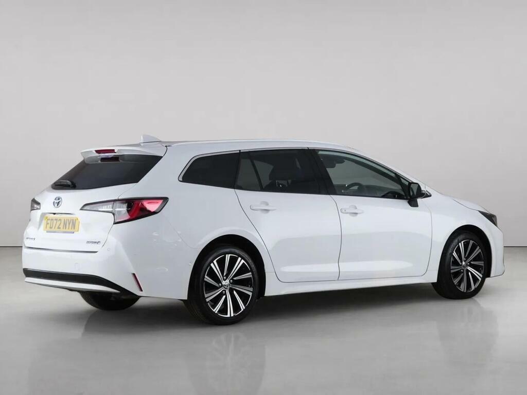 Toyota Corolla 1.8 Vvt-h Design Touring Sports Cvt Euro 6 Ss 5 White #4