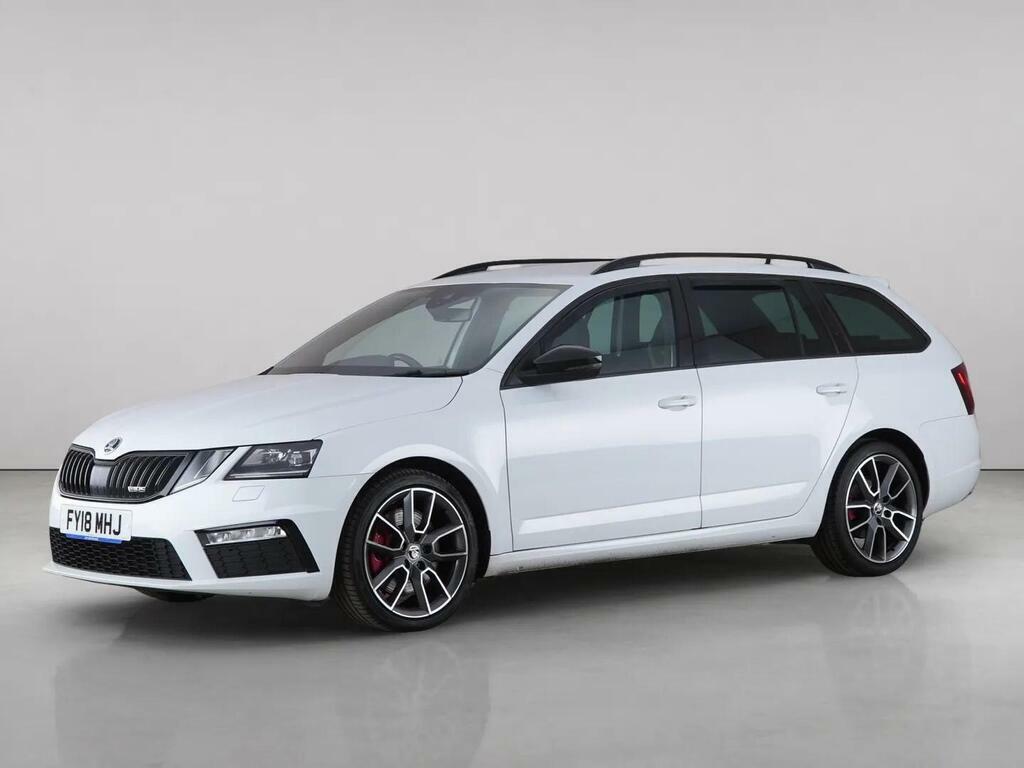Skoda Octavia 2.0 Tsi Vrs Euro 6 Ss FY18MHJ White #2