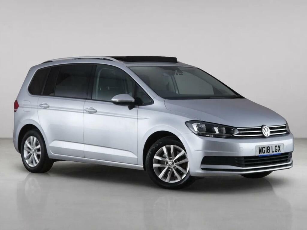 Volkswagen Touran 1.6 Tdi Se Family Dsg Euro 6 Ss WG18LGX Silver