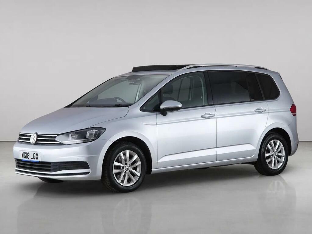 Volkswagen Touran 1.6 Tdi Se Family Dsg Euro 6 Ss WG18LGX Silver #2