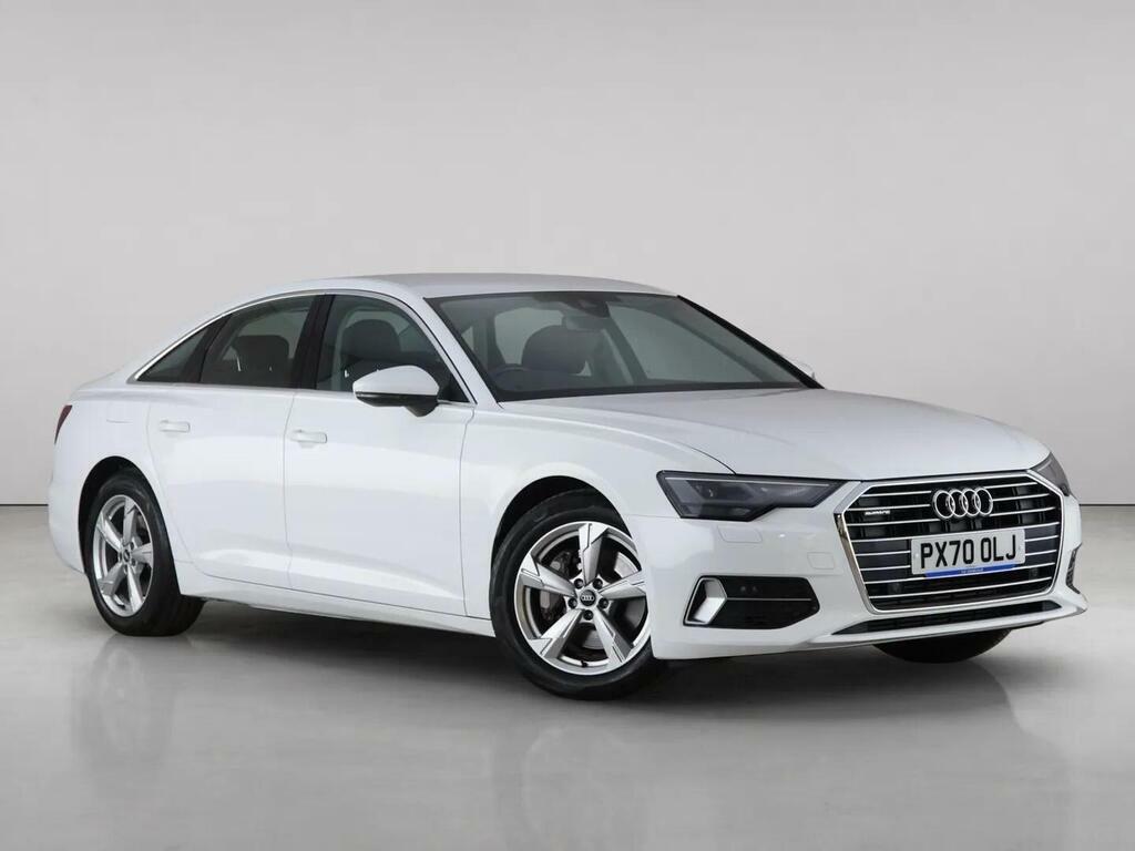 Audi A6 Saloon 2.0 Tfsi 45 Sport S Tronic Quattro Euro 6 Ss White