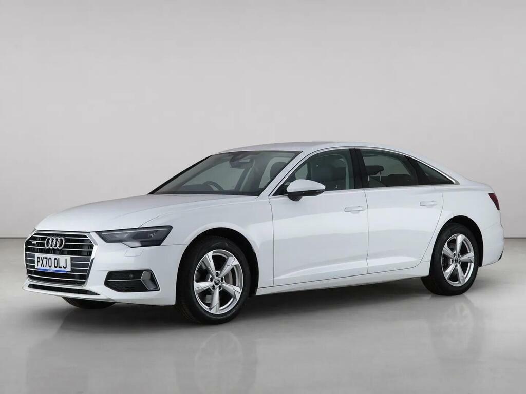 Audi A6 Saloon 2.0 Tfsi 45 Sport S Tronic Quattro Euro 6 Ss White #2