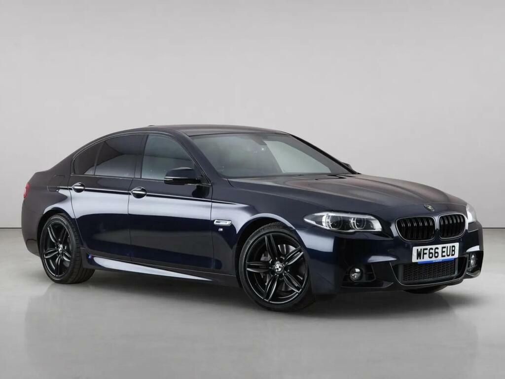 BMW 5 Series 2.0 520D M Sport 188 Bhp Black #1