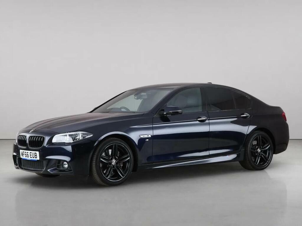 BMW 5 Series 2.0 520D M Sport 188 Bhp Black #2