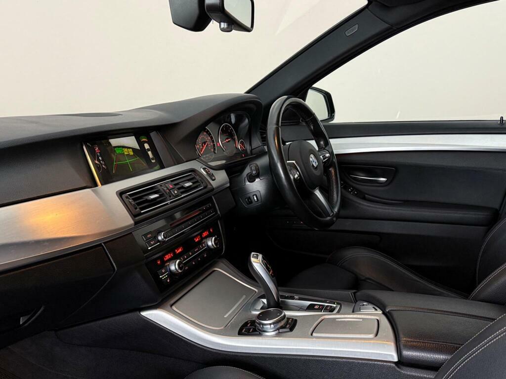 BMW 5 Series 2.0 520D M Sport 188 Bhp Black #4