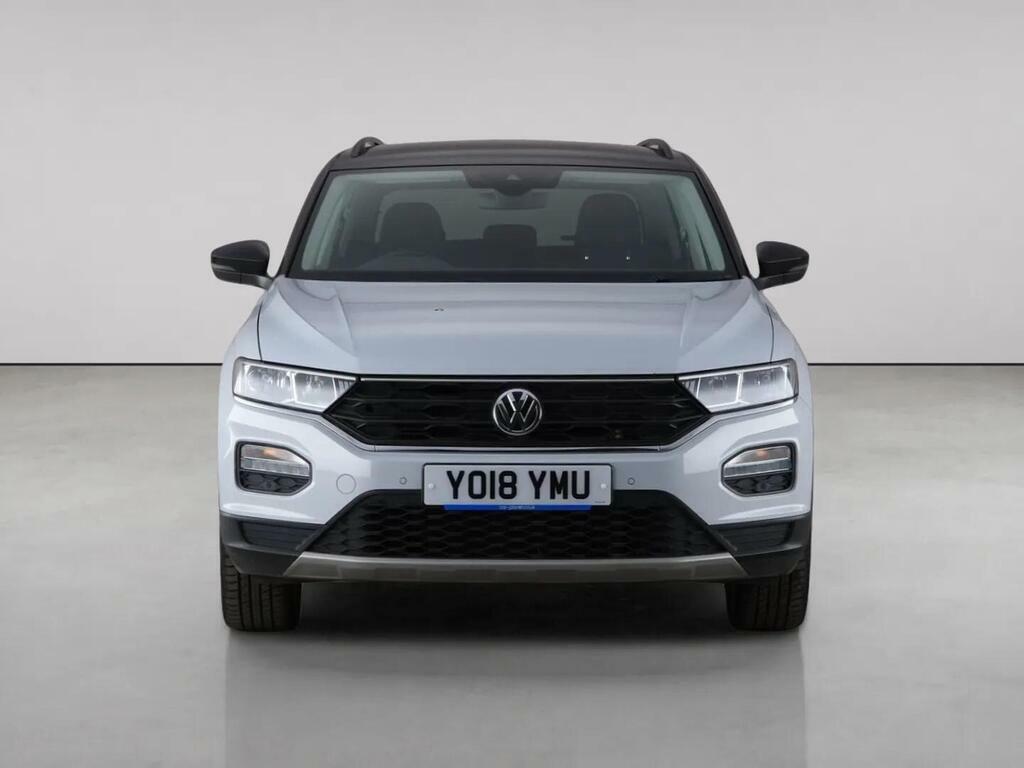 Volkswagen T-Roc 1.5 Tsi Evo Design Euro 6 Ss YO18YMU Silver #5