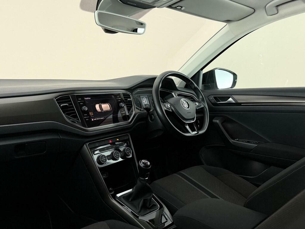 Volkswagen T-Roc 1.5 Tsi Evo Design Euro 6 Ss YO18YMU Silver #4
