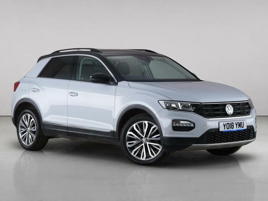 Volkswagen T-Roc 1.5 Tsi Evo Design Euro 6 Ss Silver