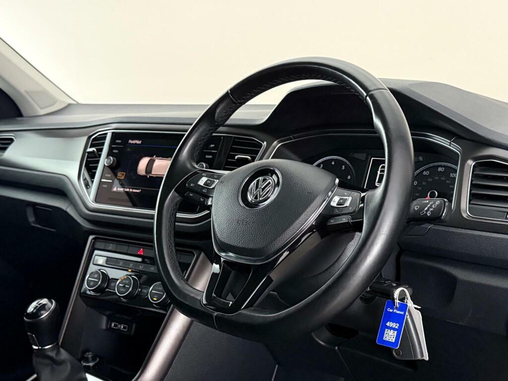 Volkswagen T-Roc 1.5 Tsi Evo Design Euro 6 Ss YO18YMU Silver #3