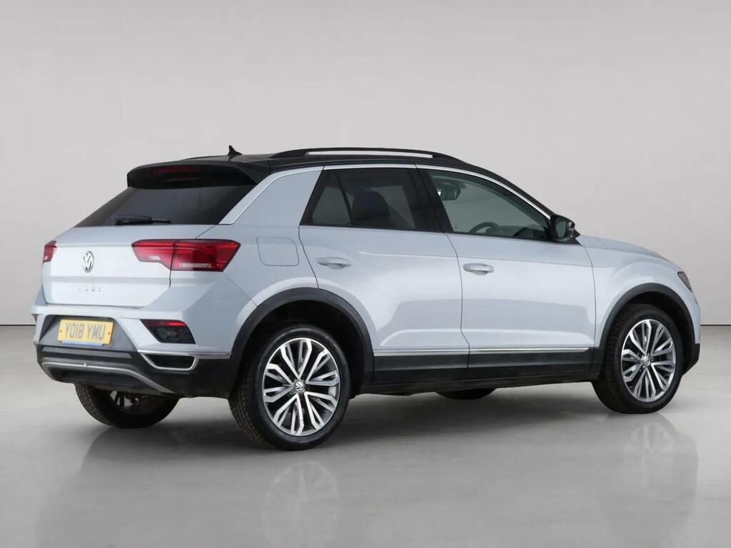 Volkswagen T-Roc 1.5 Tsi Evo Design Euro 6 Ss YO18YMU Silver #6