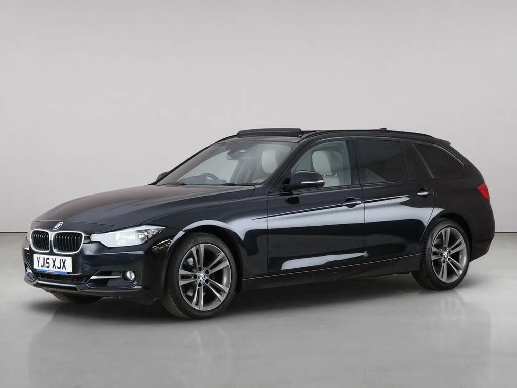 BMW 3 Series 2.0 320I Sport Touring Xdrive Euro 6 Ss YJ15XJX Black #2