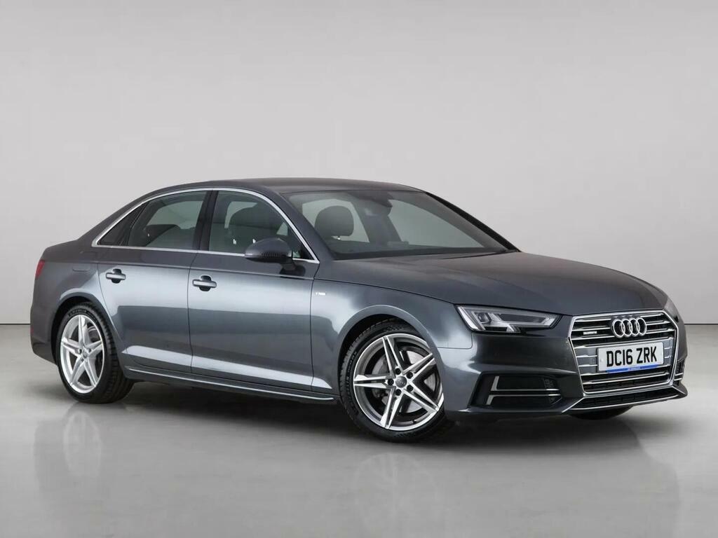 Audi A4 3.0 Tdi V6 S Line S Tronic Quattro Euro 6 Ss Grey