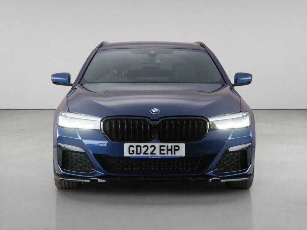 BMW 5 Series 2.0 520I Mht M Sport Touring Steptronic Euro 6 S Blue #5