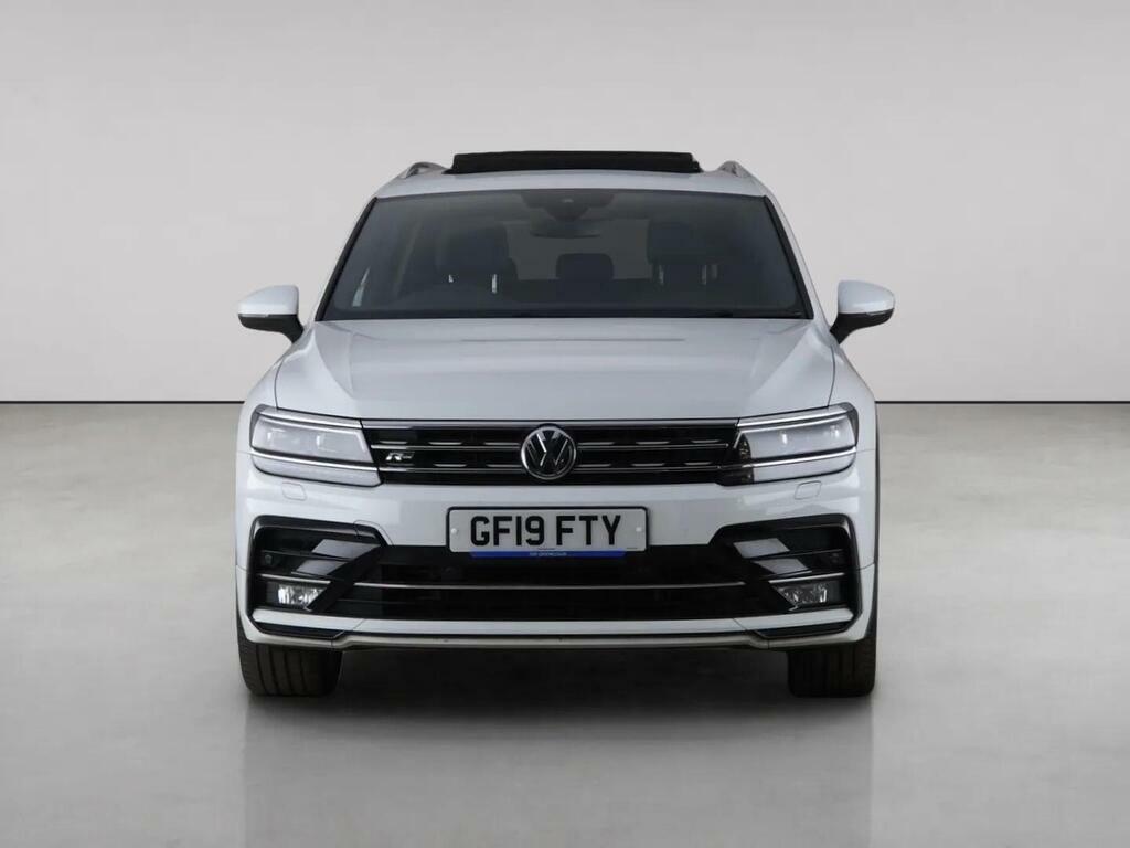 Volkswagen Tiguan Allspace 2.0 Tdi R-line Dsg 4Motion Euro 6 Ss White #5