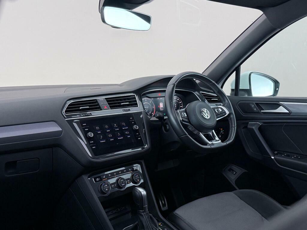Volkswagen Tiguan Allspace 2.0 Tdi R-line Dsg 4Motion Euro 6 Ss White #4