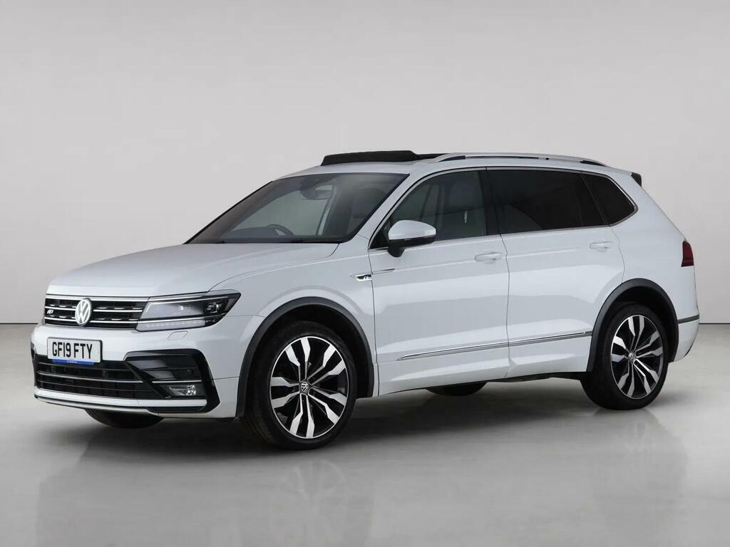 Volkswagen Tiguan Allspace 2.0 Tdi R-line Dsg 4Motion Euro 6 Ss White #2