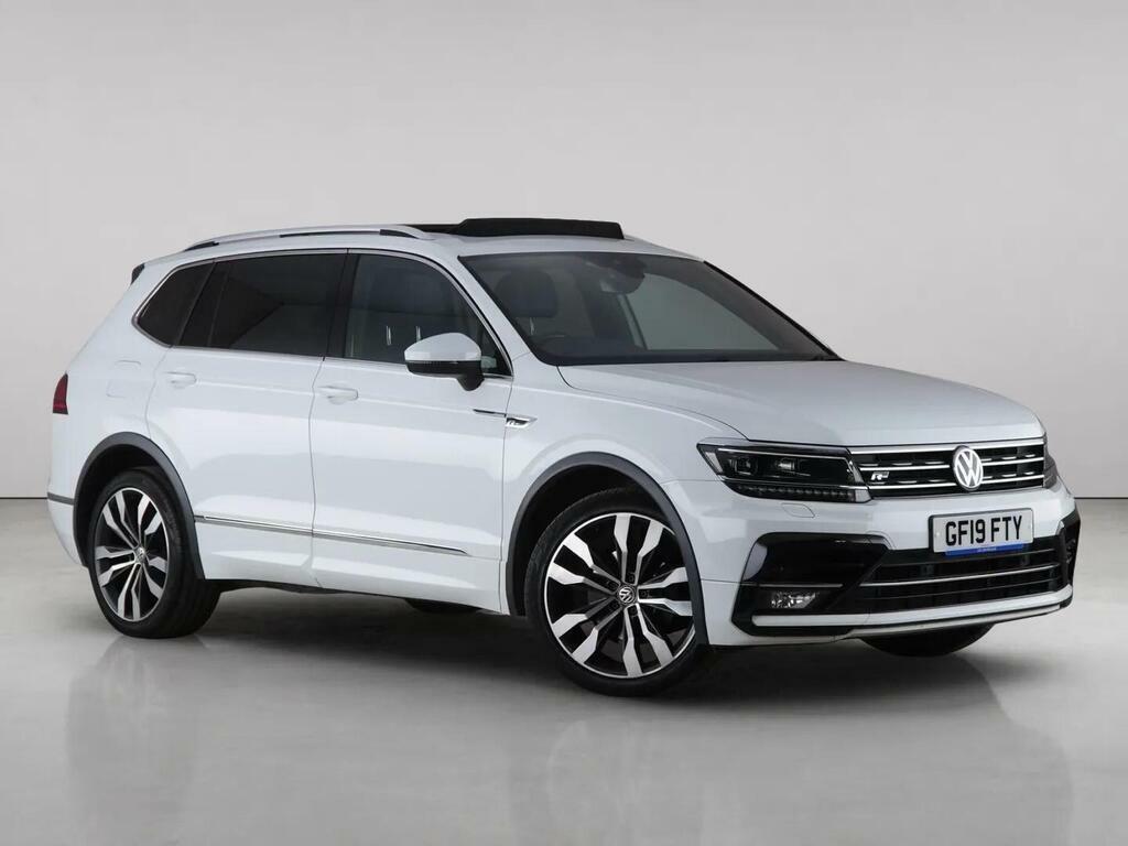 Volkswagen Tiguan Allspace 2.0 Tdi R-line Dsg 4Motion Euro 6 Ss White