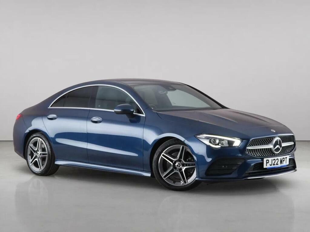 Mercedes-Benz CLA Class 1.3 Cla200 Amg Line Premium 2 Coupe 7G-dct Euro Blue