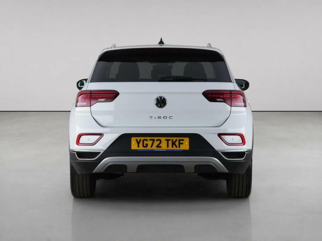 Volkswagen T-Roc 1.5 Tsi Style Dsg Euro 6 Ss YG72TKF White #6