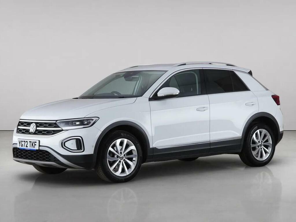 Volkswagen T-Roc 1.5 Tsi Style Dsg Euro 6 Ss YG72TKF White #2