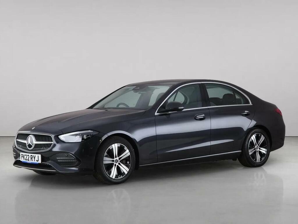 Mercedes-Benz C Class C220d Amg Line Premium 9G-tronic 2022 Blue #2
