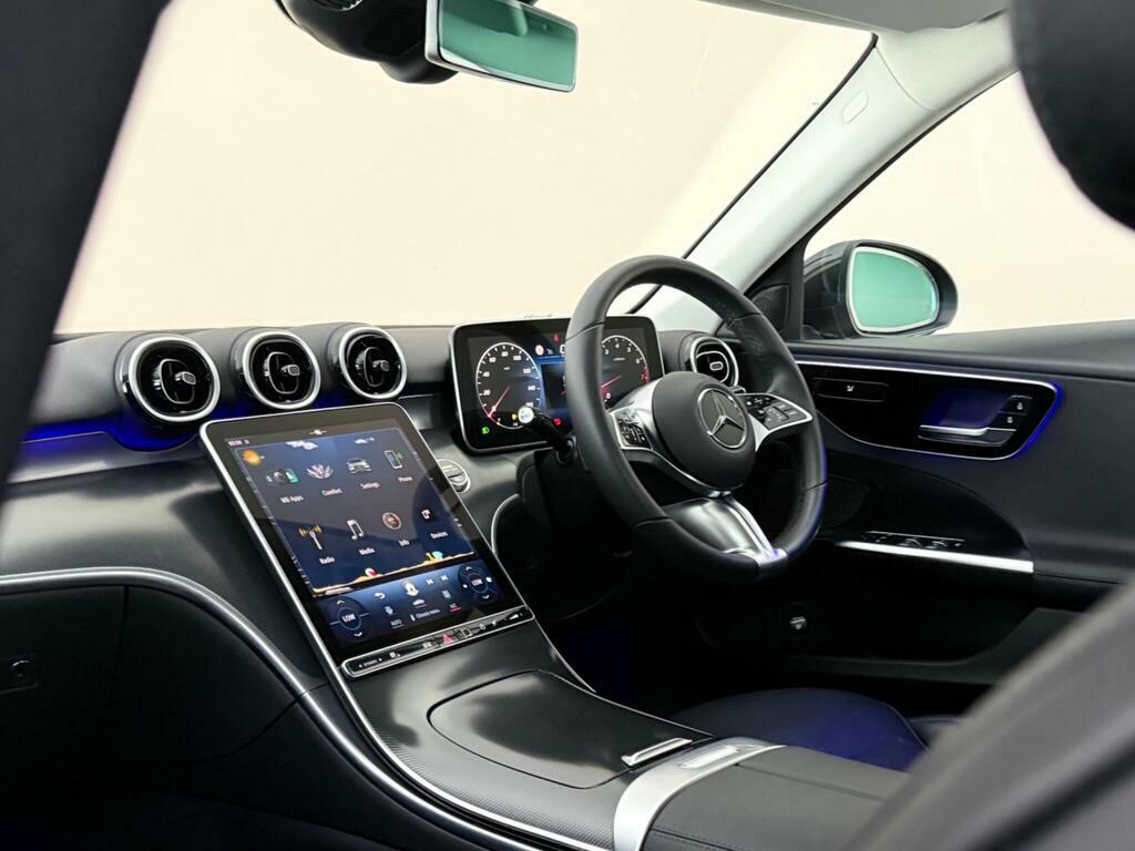 Mercedes-Benz C Class C220d Amg Line Premium 9G-tronic 2022 Blue #4