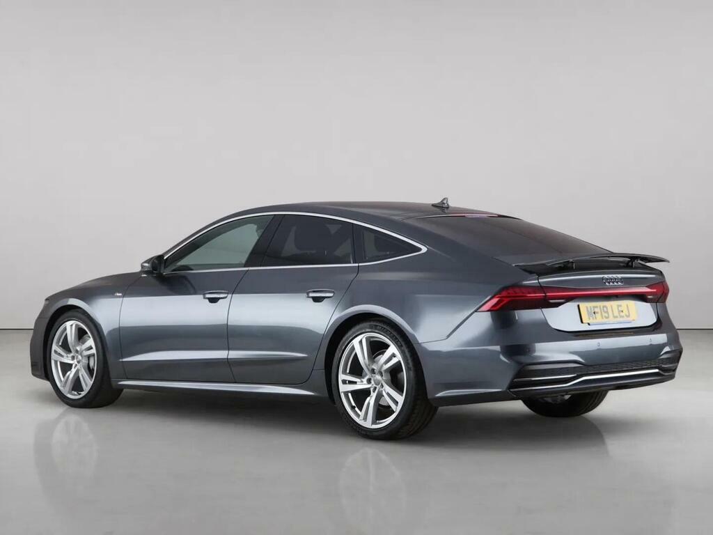 Audi A7 2.0 Tdi 40 S Line Sportback S Tronic Euro 6 Ss MF19LEJ Grey #6