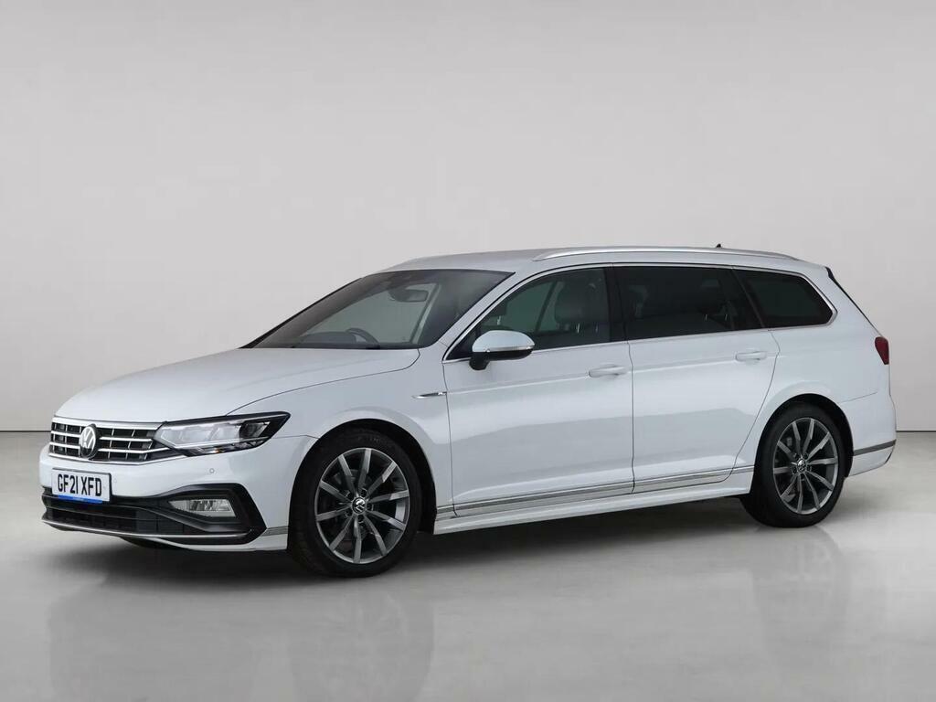 Volkswagen Passat 2.0 Tdi Evo R-line Dsg Euro 6 Ss White #2