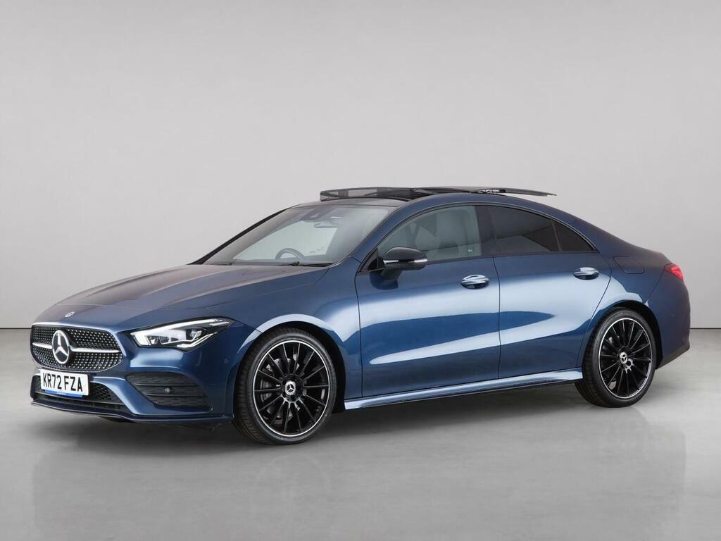 Mercedes-Benz CLA Class 2.0 Cla220d Amg Line Night Edition Premium Plus Blue #2