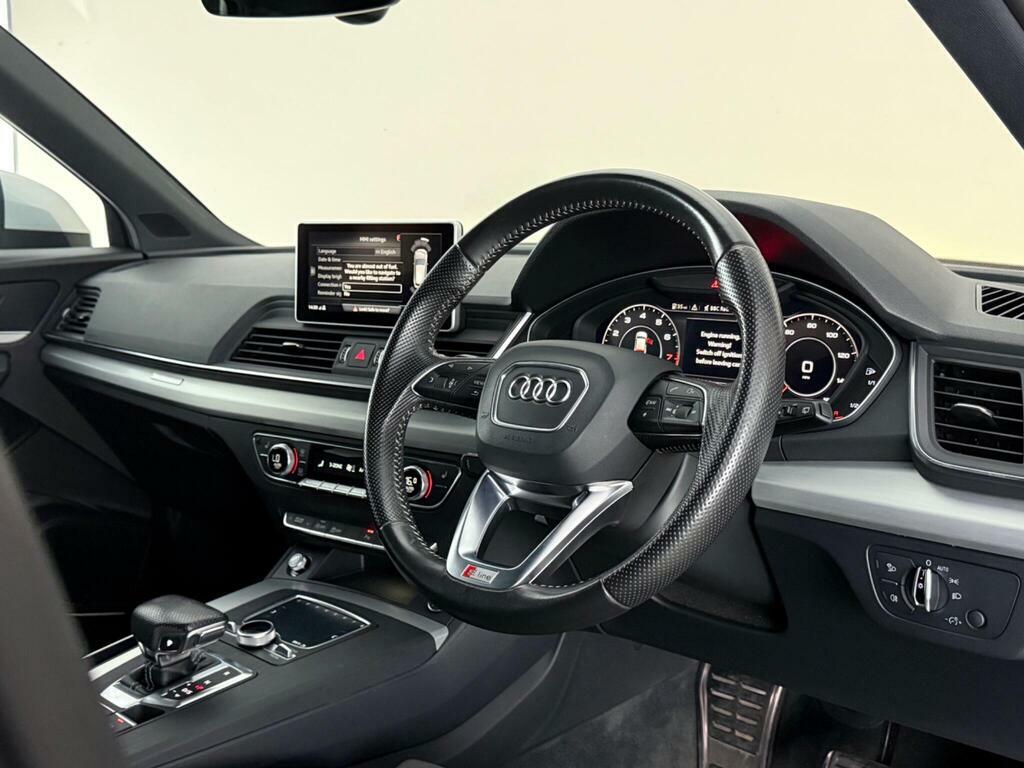 Audi Q5 2.0 Tfsi S Line S Tronic Quattro Euro 6 Ss Silver #2