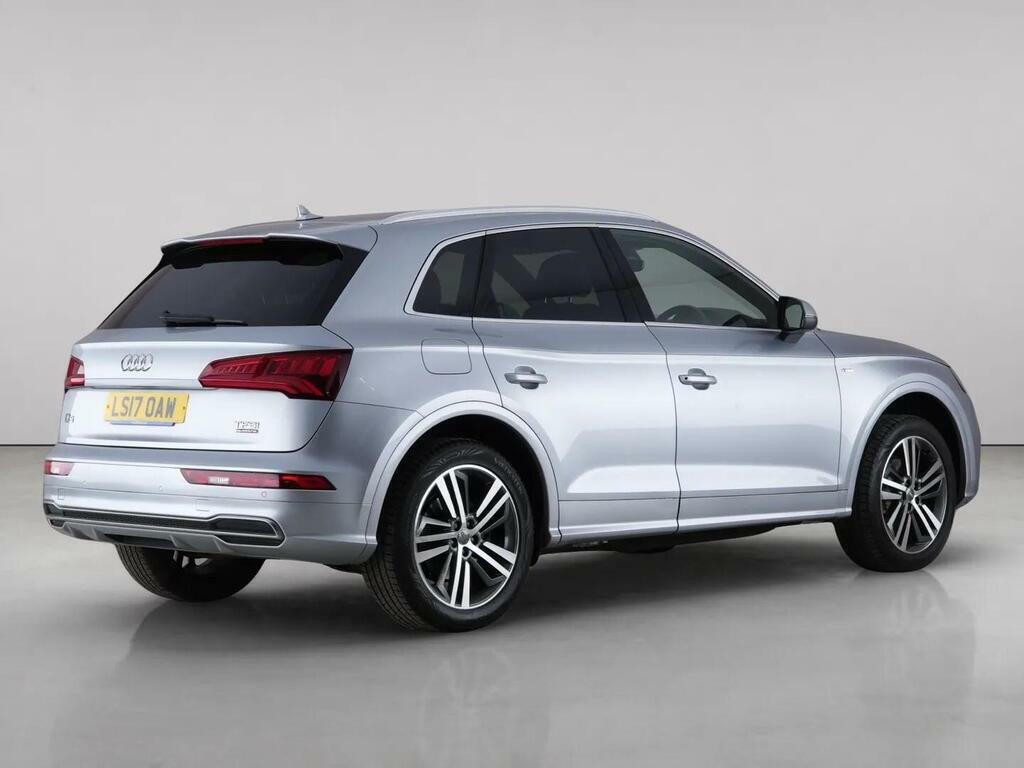 Audi Q5 2.0 Tfsi S Line S Tronic Quattro Euro 6 Ss Silver #5