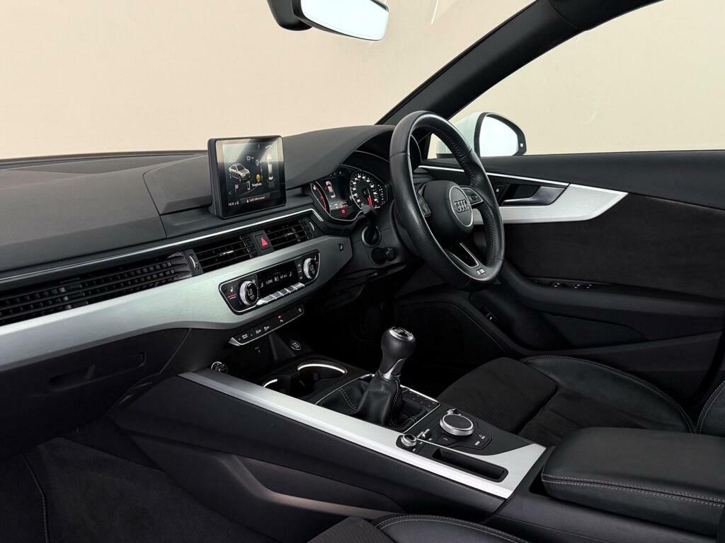 Audi A4 1.4 Tfsi S Line Euro 6 Ss RJ67DWE White #4