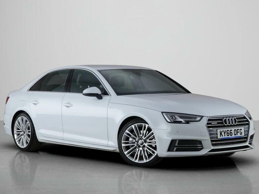 Audi A4 3.0 Tdi V6 S Line Tiptronic Quattro Euro 6 Ss 4 White