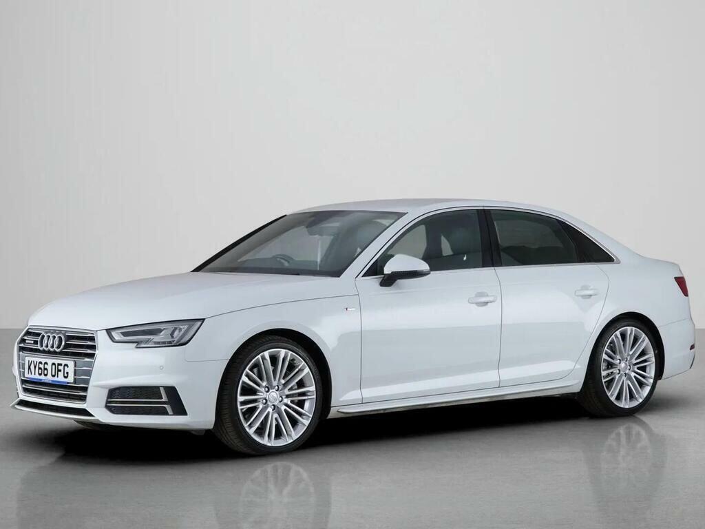 Audi A4 3.0 Tdi V6 S Line Tiptronic Quattro Euro 6 Ss 4 White #2